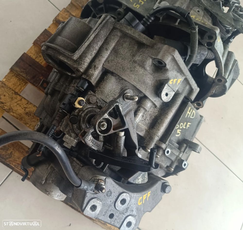 caixa vw golf 5 2.0TDI 140cv LHD 6 velocidades manual 2013 - 4