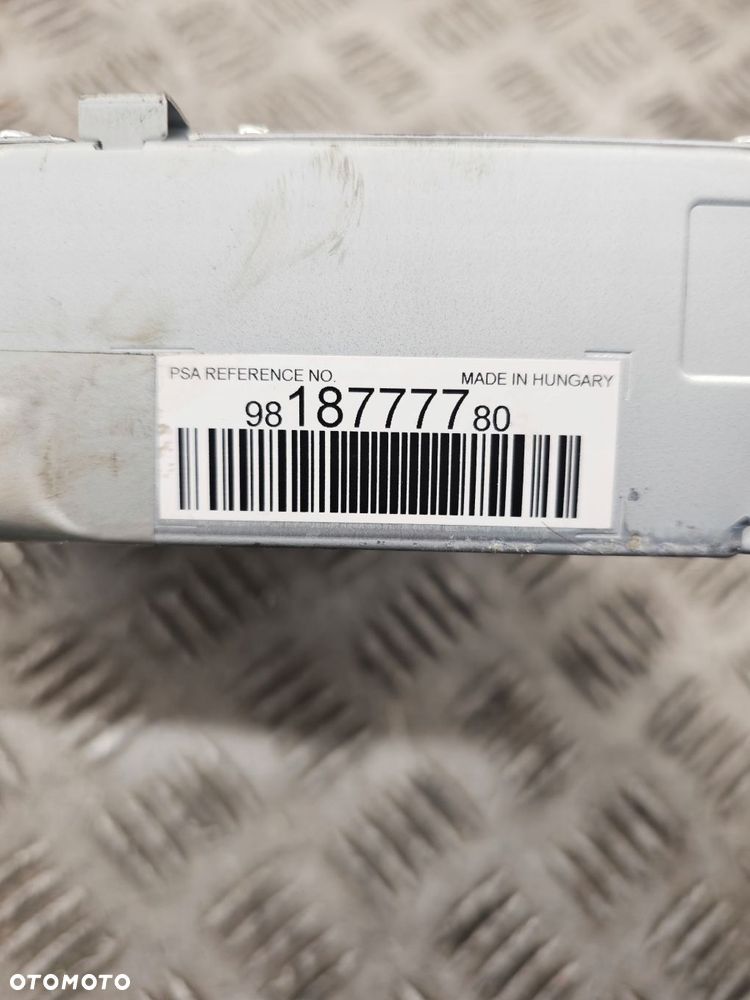 radio fabryczne toyota proace city 9818777780 radioodtwarzacz - 3