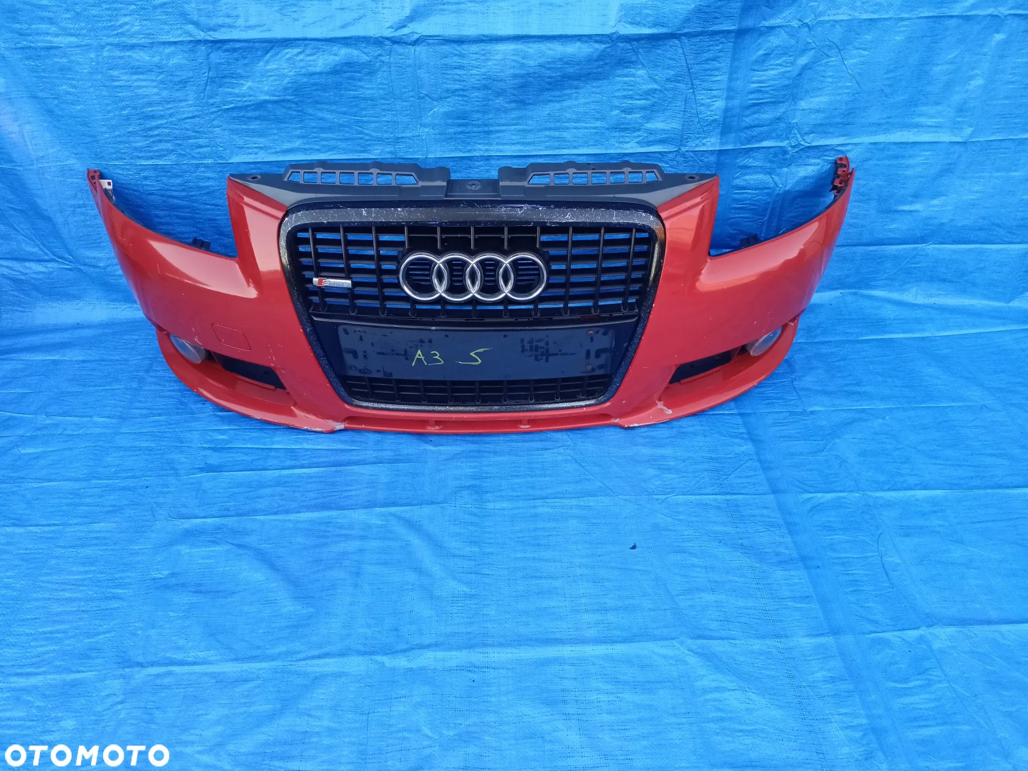 Zderzak przód przedni kompletny Audi A3 8P SLINE S-LINE lift duży grill wysyłka - 1