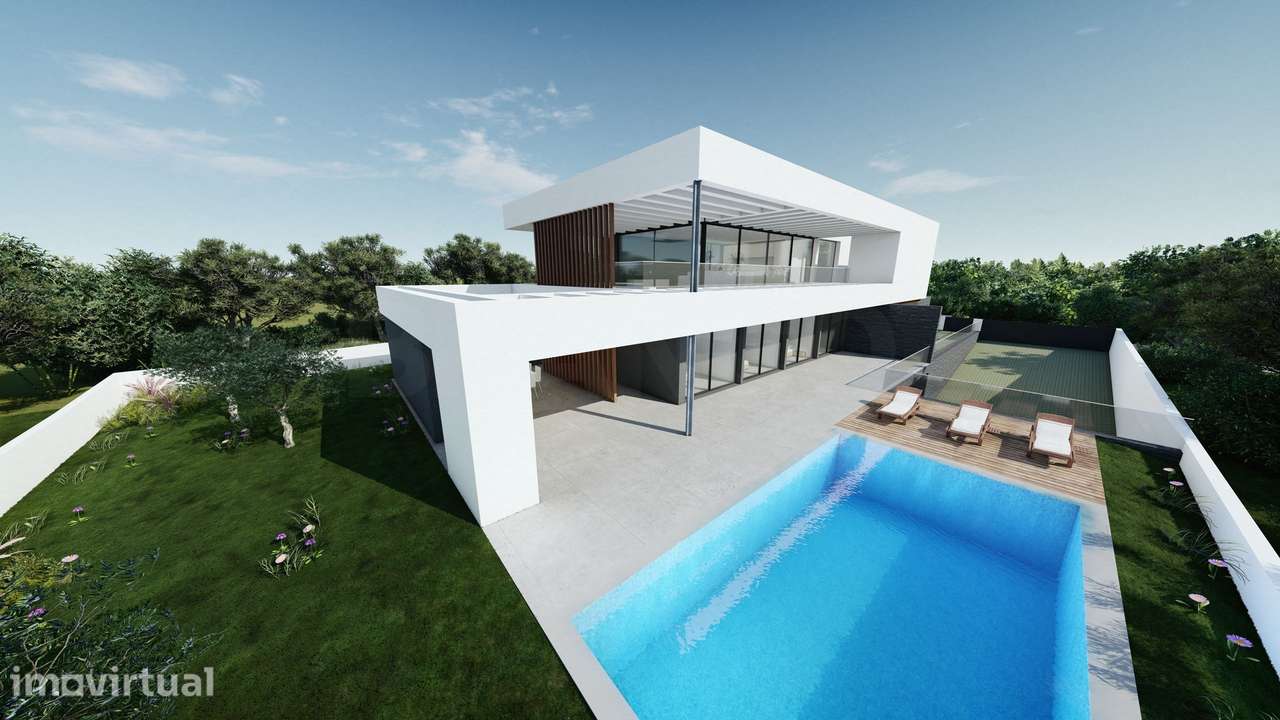 Terreno com Projeto para Moradia T3 de Luxo com Vista Mar - Monte Lemo - Grande imagem: 4/60