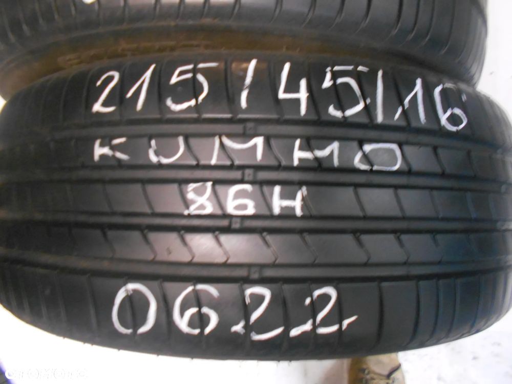 OPONY 215/45R16 KUMHO ECESTA HS 51 DOT 0622 8MM - 3