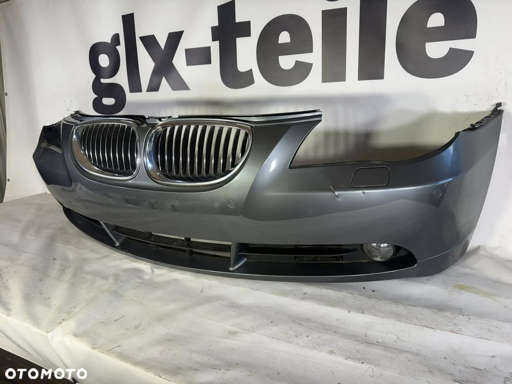 BMW 5 E60 Zderzak Przód Przedni 03-07 Sprysk. PDC 7033694 - 2