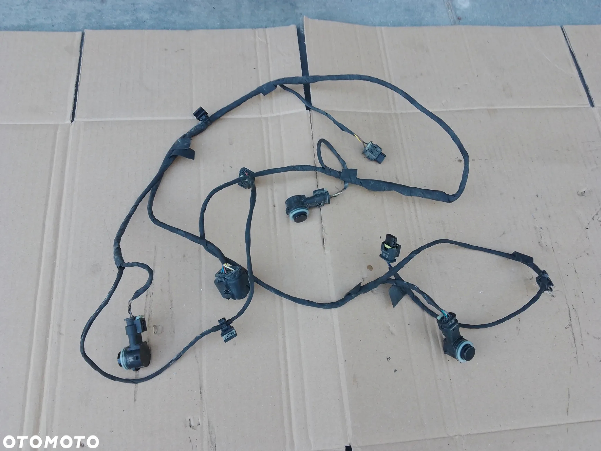 MERCEDES A205 W177 A0485454028 WIĄZKA INSTALACJA PDC - 2