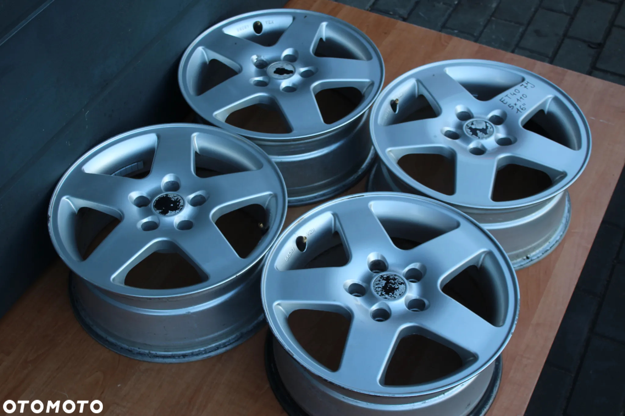 FELGI ALUMINIOWE OPEL VECTRA ASTRA ZAFIRA SIGNUM MERIVA 16 cali 5x110 ET40 - 8