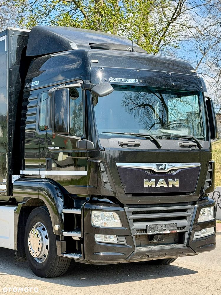 MAN TGS 18.360 / KONTENER - FIRANKA / WINDA / 21 EUROPALET / AUTOMAT / SYPIALKA / 2019 ROK - 5