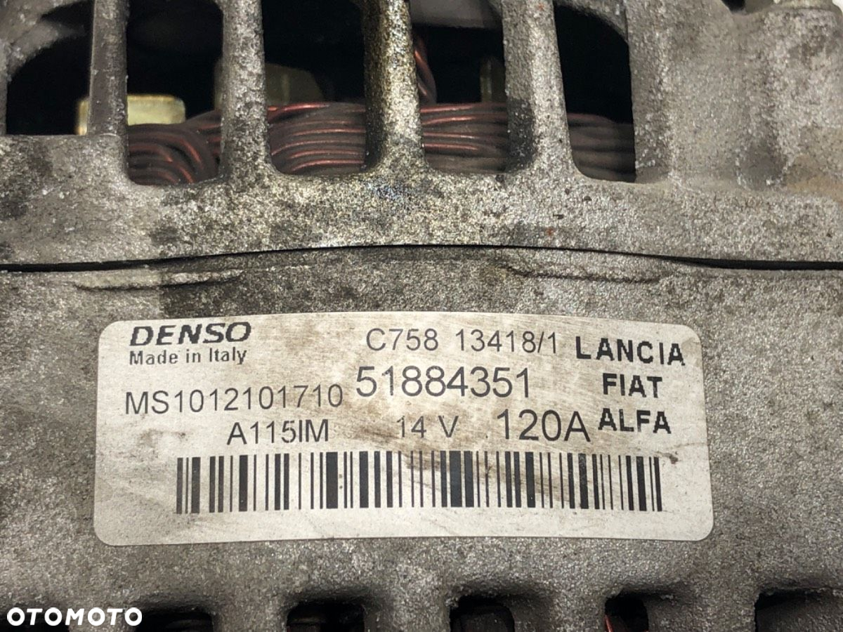 ALTERNATOR - 179.00 PLN - FIAT TIPO Kombi (356_) 2016 - 2022 1.6 D (356WXG1B) 88 kW [120 KM] olej - 4
