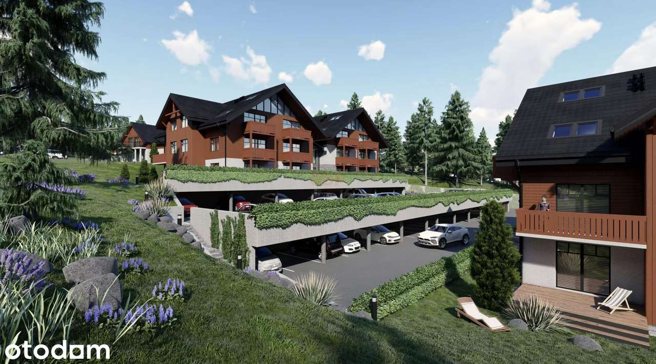 Widokowy apartament w sercu natury | STREFA SPA |