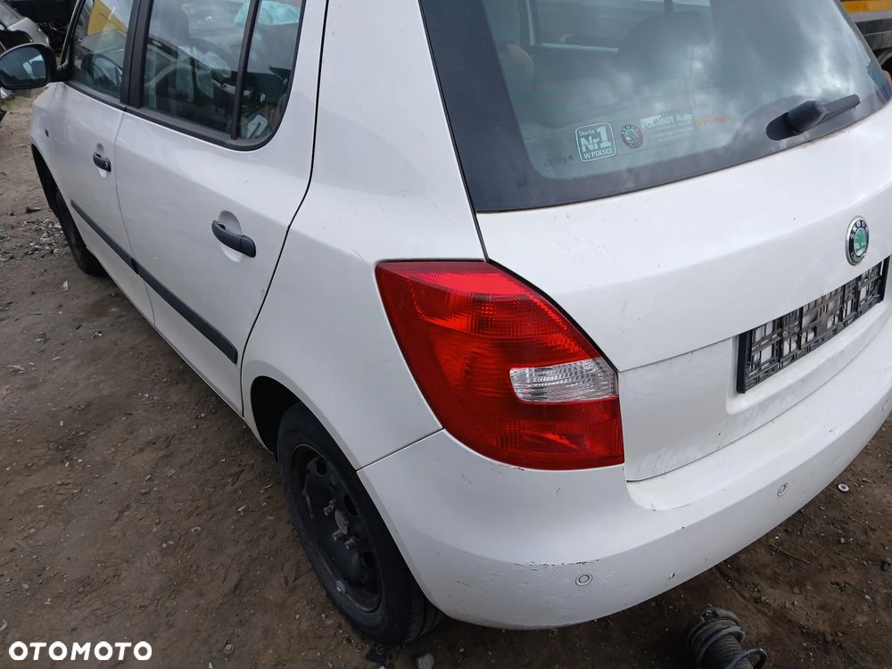 SKODA FABIA II 2 HB LF9E 07R maska pokrywa silnika klapa bagażnika zderzak lampa reflektor pas - 5