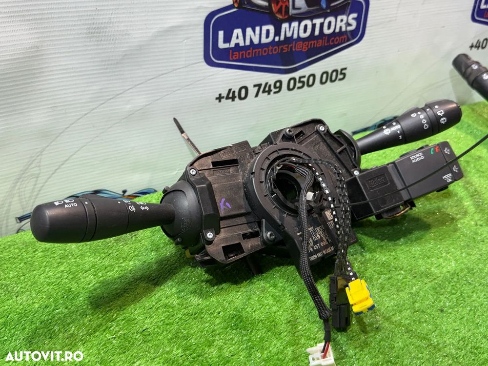 ANSAMBLU MANETE COMENZI VOLAN + SPIRA RENAULT CLIO IV 2015 1.0 BENZINA TCE COD OEM 479457095R 255675887R 2012-2019 - 2