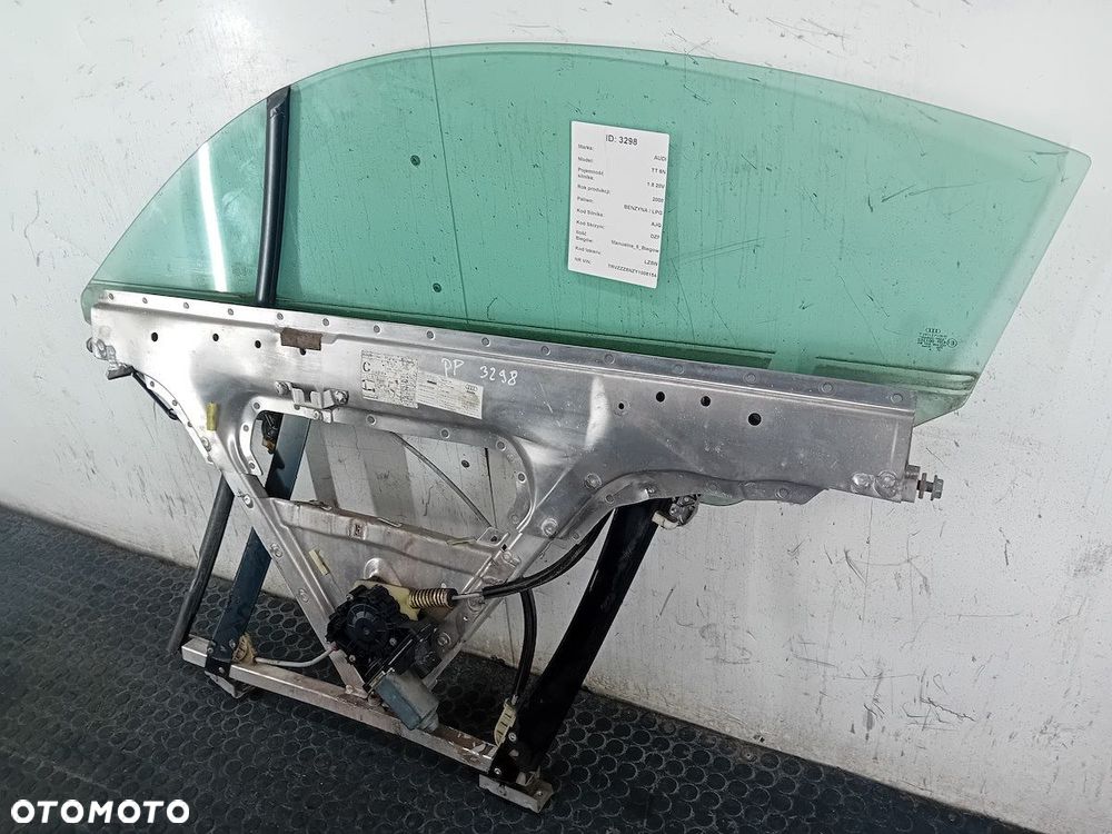 PODNOŚNIK SZYBY PRAWY PRZÓD AUDI TT 8N 8N8837730 - 9