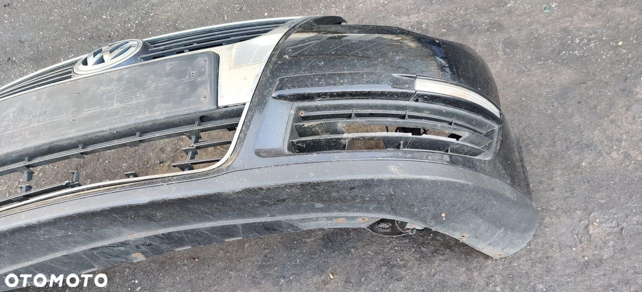 ZDERZAK PRZEDNI PRZÓD CZARNY VW PASSAT B6 - 6