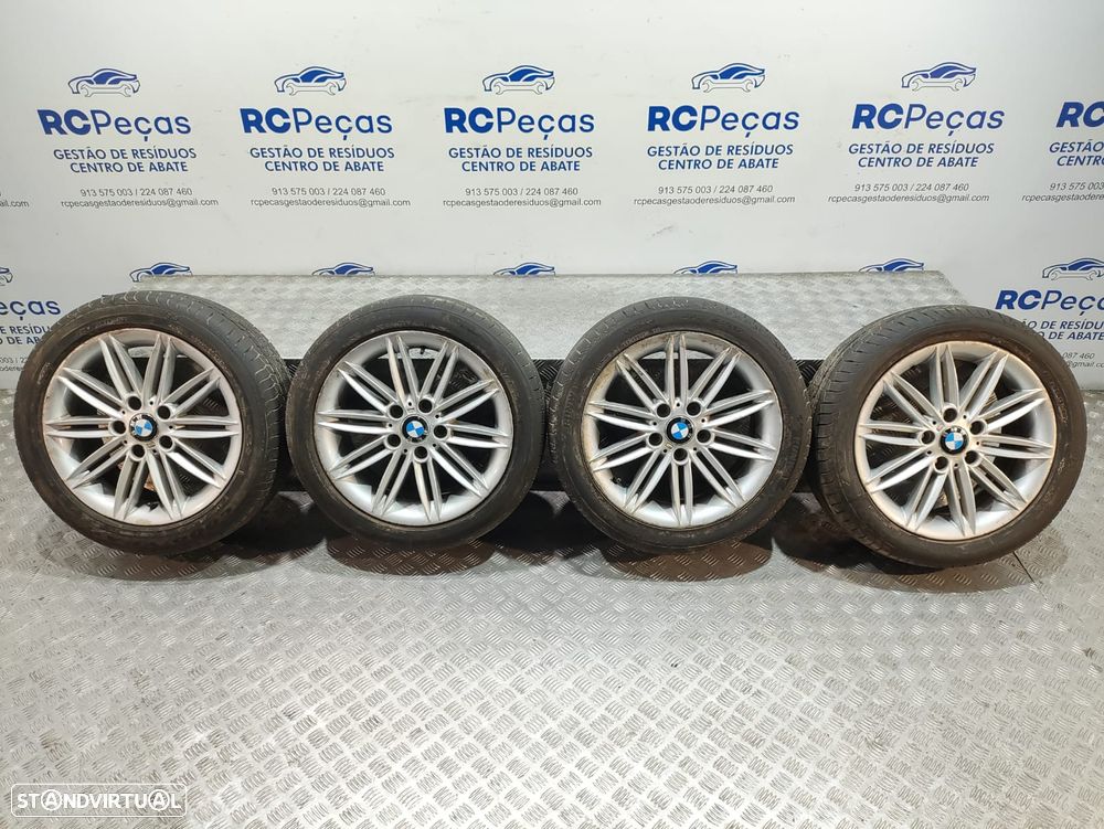 Conjunto 4 Jantes 17 Pack M Double Spoke 207 BMW Serie 1 E81 7,5J ET47 5x120 - 8