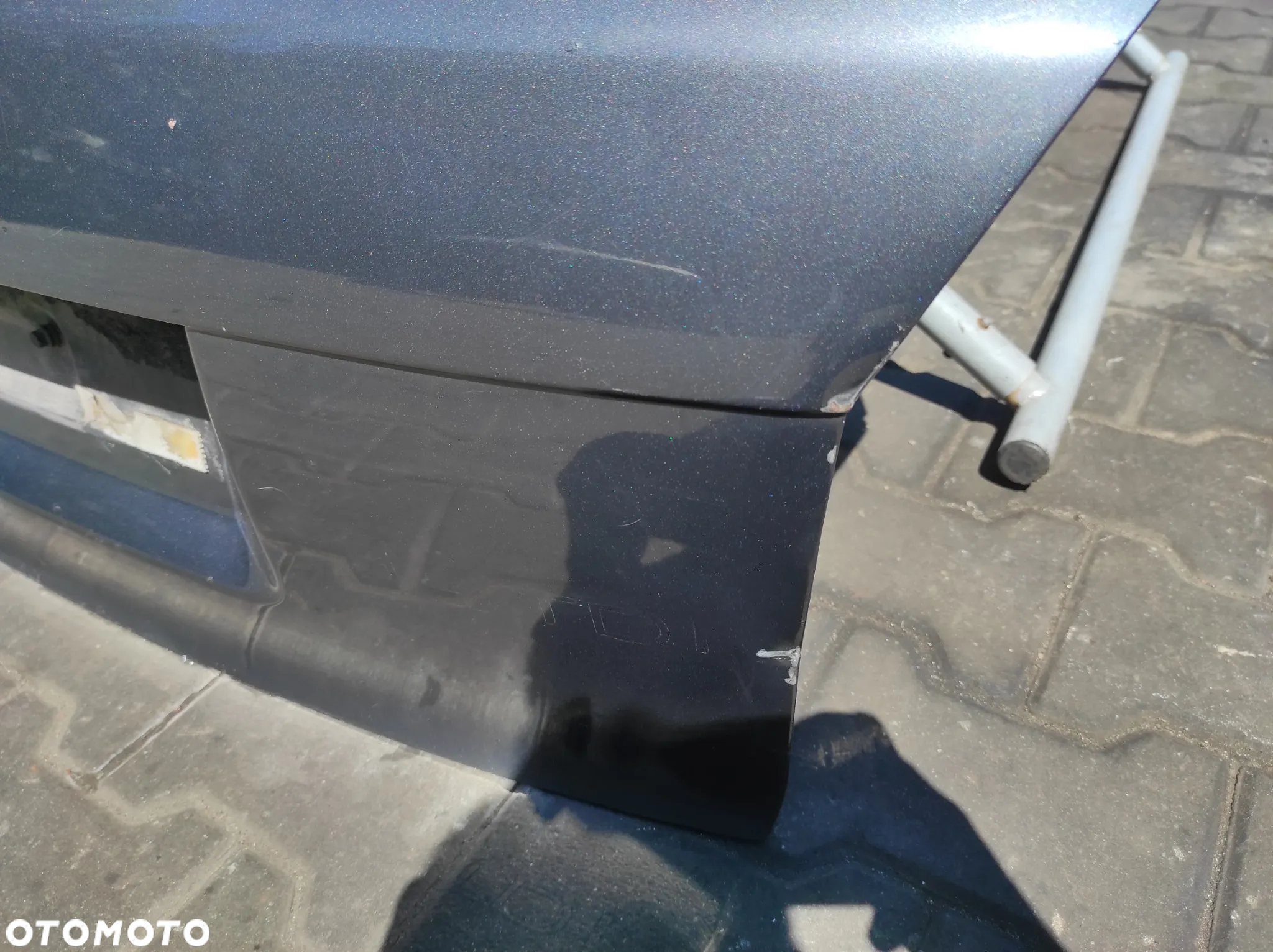 KLAPA BAGAŻNIKA TYLNA SZYBA AUDI A4 B6 KOMBI AVANT LX7Z SZARA  WYSYŁKA !!!!! - 4