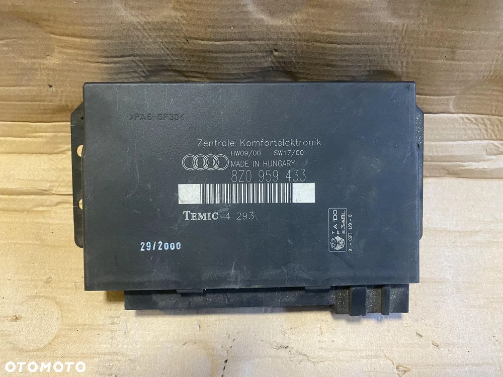 Moduł komfortu Audi A2 8Z0959433 OE - 1