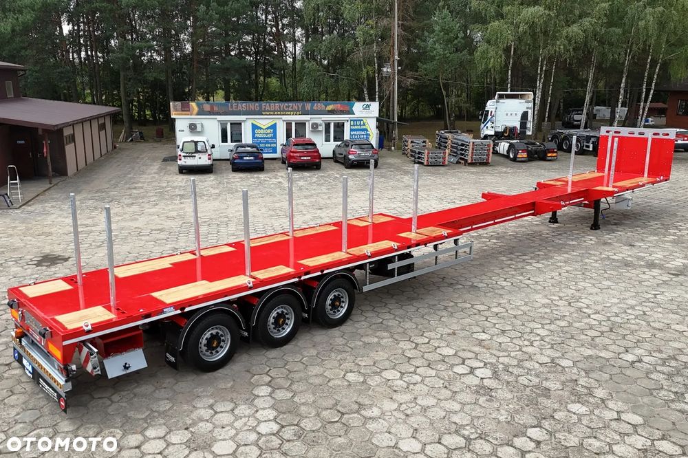 Inny PLATFORMA rozciągana pod standard siodło TELEMEGA 13.600mm + 7.500mm rozciągu, ADR EX3, kontenery, konstrukcje, maszyny - 22