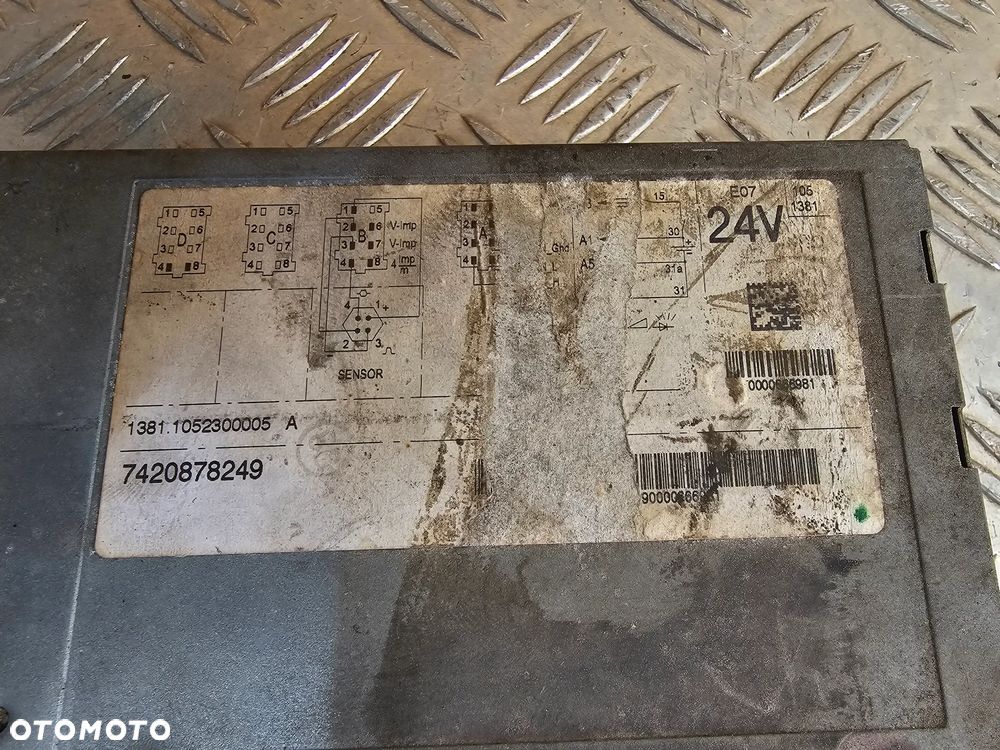 TACHOGRAF CYFROWY KARTA NA KARTE RENAULT PREMIUM MIDLUM MAGNUM TYP 1381.1052300005 7420878249 - 5