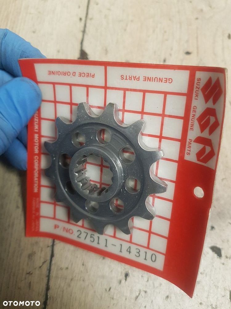 Oryginalna Zębatka Przednia Suzuki RM RMX DR LT  27511-14310  (13T / 520) - 4