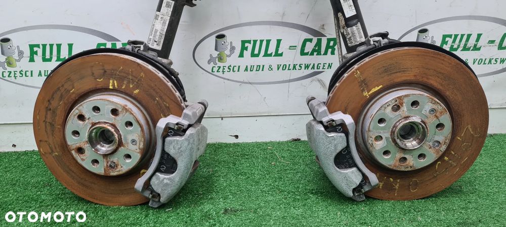 VW AUDI SKODA  ZAWIESZENIE AMORTYZATOR ZWROTNICA 5Q0407258C 5Q0407257C - 2