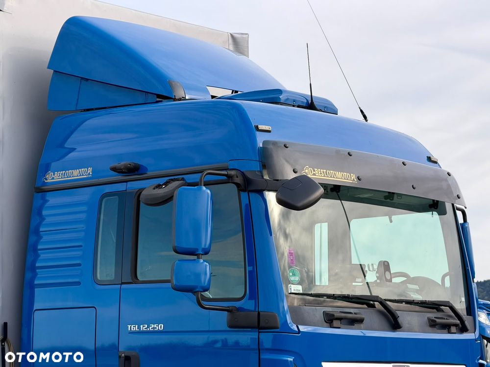 MAN TGL 12.250 / FIRANKA / 19 EUROPALET / 360 TYŚ KM / AUTOMAT /  SYPIALKA / 2020 ROK - 9