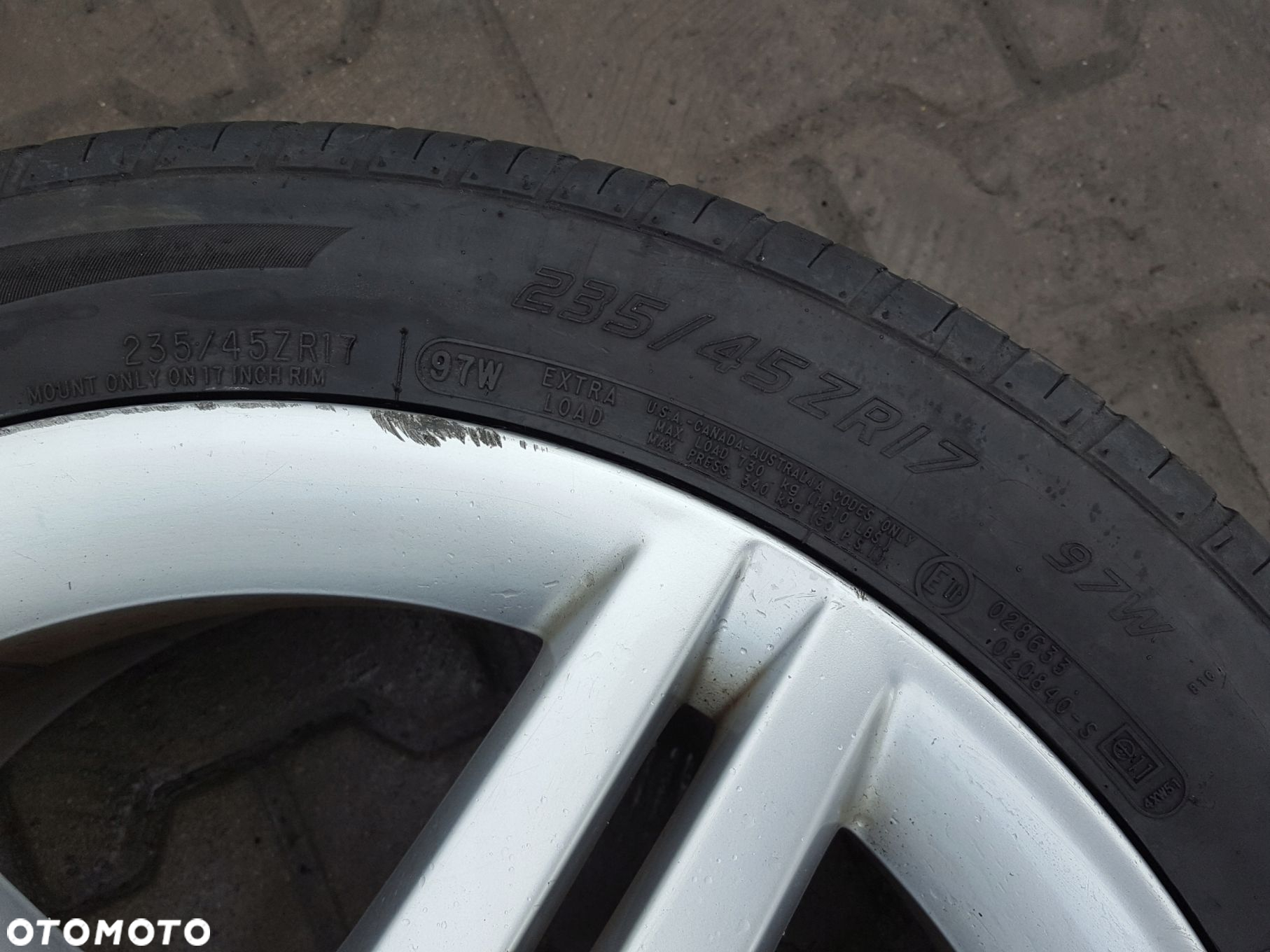 AUDI A4 B7 B6 FELGA ALUMINIOWA 17 5X112 8E0601025AS - 5