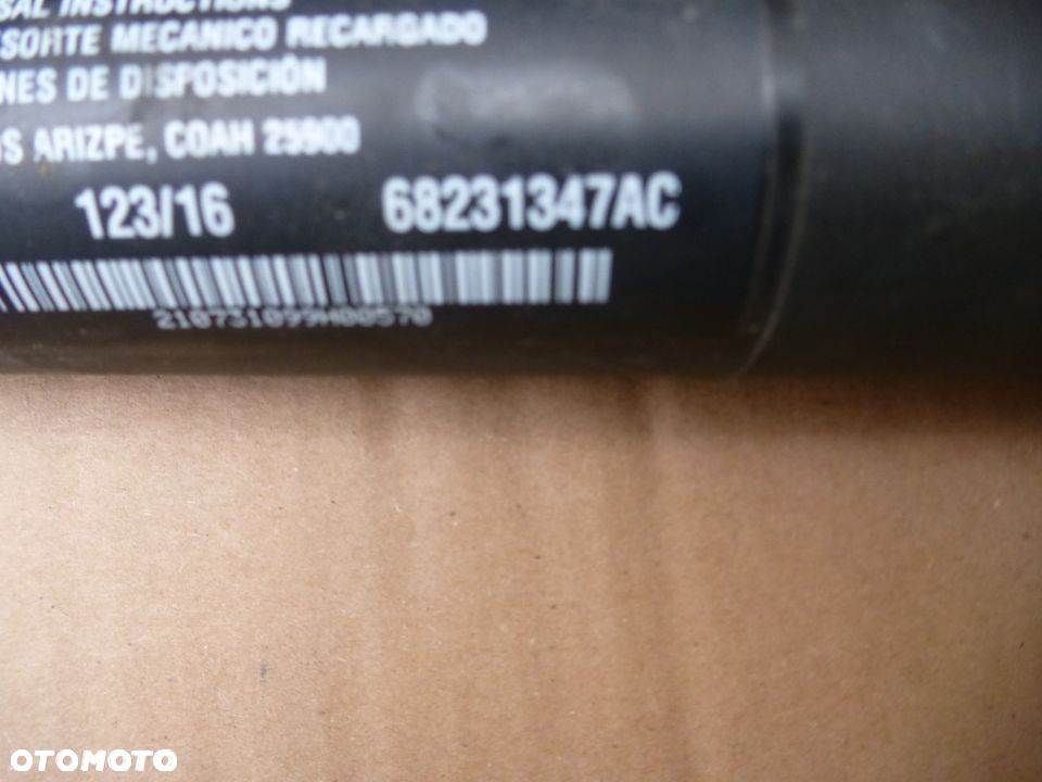 TELESKOP SIŁOWNIK KLAPY TYŁ JEEP GRAND CHEROKEE WK2 P68231347AC 68333901AB gwa!!! - 2