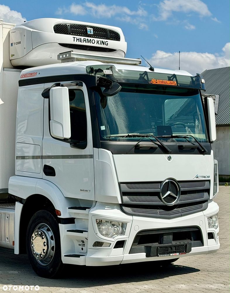 Mercedes-Benz ACTROS 1830 / CHŁODNIA / 19 EUROPALET / WINDA / THERMO KING T-1200R / 2019 ROK / NISKI PRZEBIEG / SYPIALKA / SPROWADZONY - 6