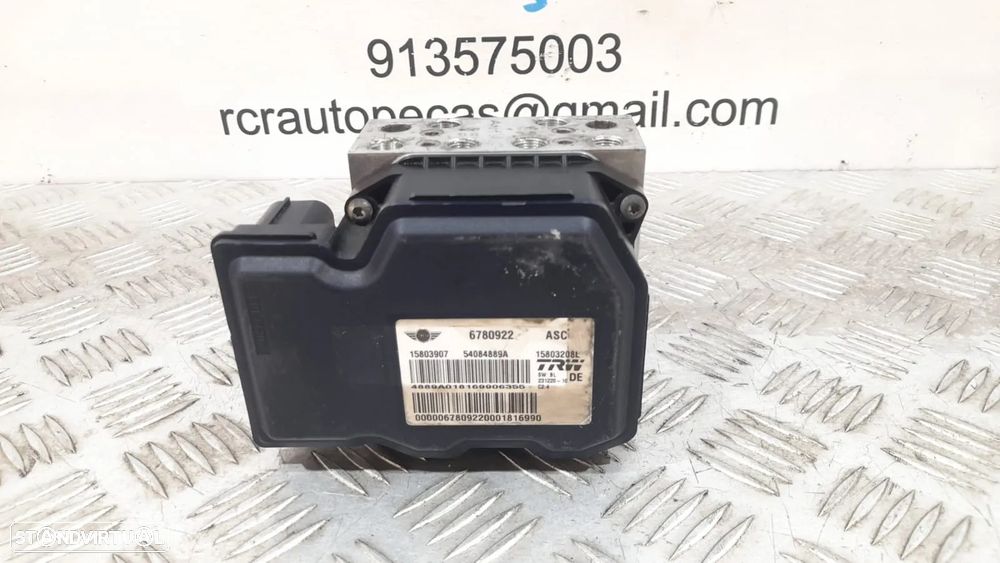 ABS MODULO BLOCO HIDRAULICO MINI COOPER R56 1.6i 16V 120CV N12B16A 34516780922 6780922 15803907 54084889A CLUBMAN R55 R55 LCI R56 LCI CABRIO R57 R57 LCI - 4