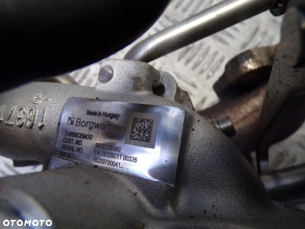 TURBO TRUBOSPRĘŻARKA PEUGEOT 208 II OPEL CORSA F 1.2 THP 9830229380 - 4