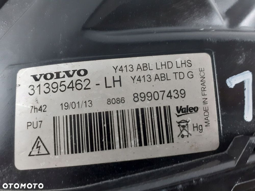 Lampa Volvo lewa XC60 I Bi- xenon skrętny 08-2013r - 10