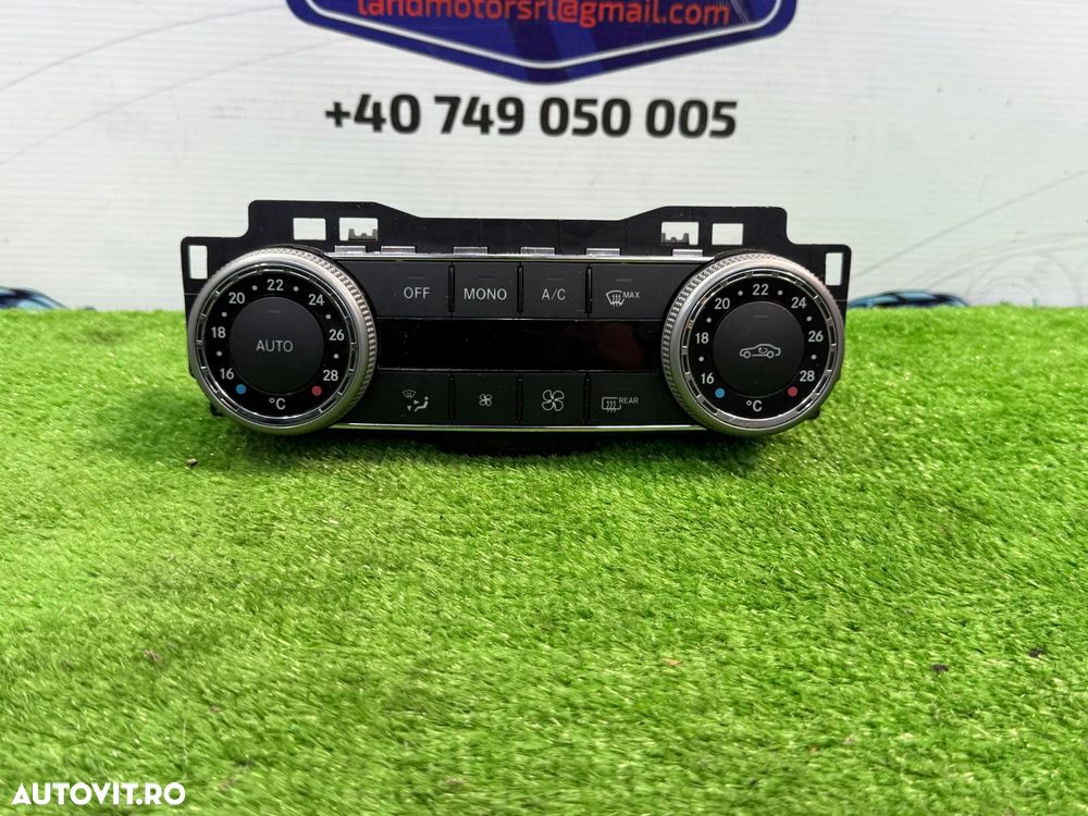 PANOU COMANDA AC / CLIMA MERCEDES BENZ C250 W204 C-Class 2011 2.1 DIESEL COD OEM 2049009104 2007-2015 - 1