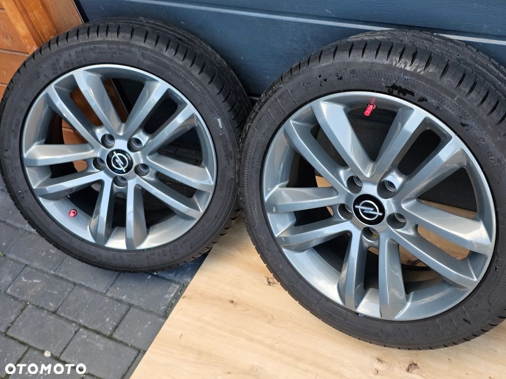 KOŁA FELGI ALUMINIOWE OPONY OPEL VECTRA C ASTRA H ZAFIRA B SIGNUM 17" 5x110 ET41 225/45/17 - 10