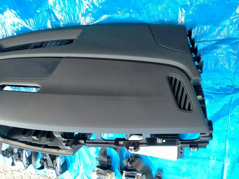 AUDI Q7 4M KONSOLA / DESKA / AIRBAG / PASY / HEAD UP / ORYGINAŁ - 5