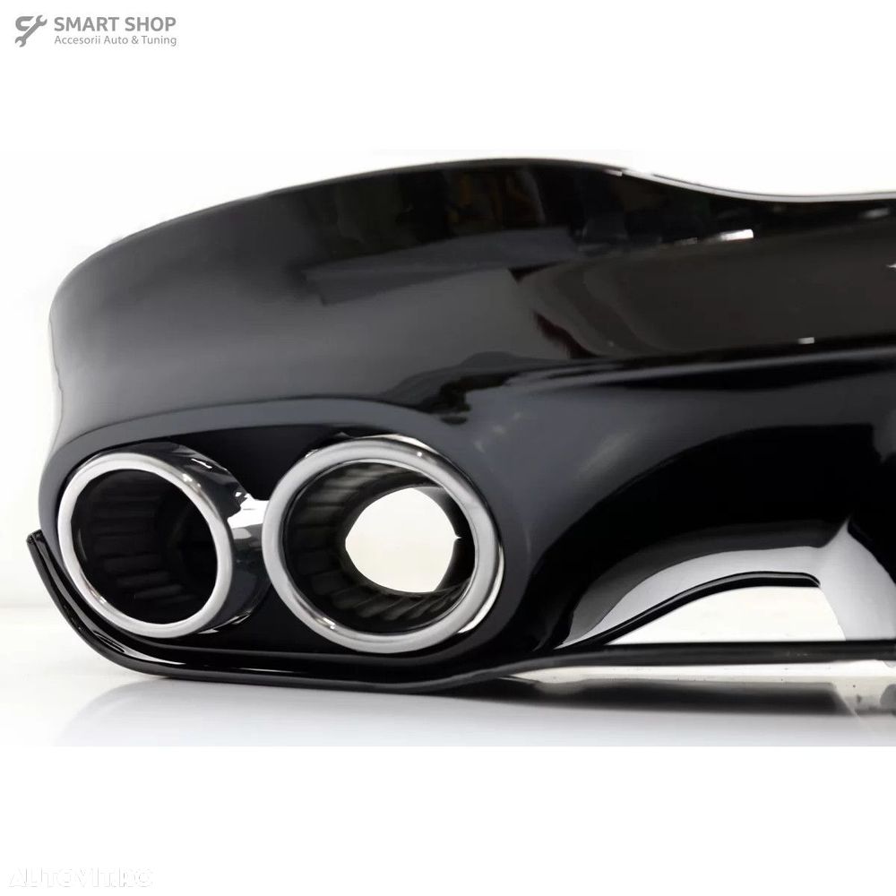 Difuzor Bara Spate cu Ornamente Evacuare Mercedes CLA X118 Shooting Br - 5