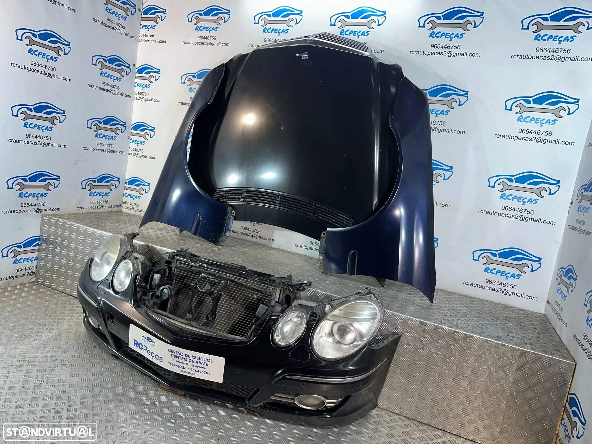 .Frente Completa Original Mercedes Benz W211 Xenon Facelift 2.1 CDi 220 CDI OM646 646811 Diesel 2006 - 2009 - 4