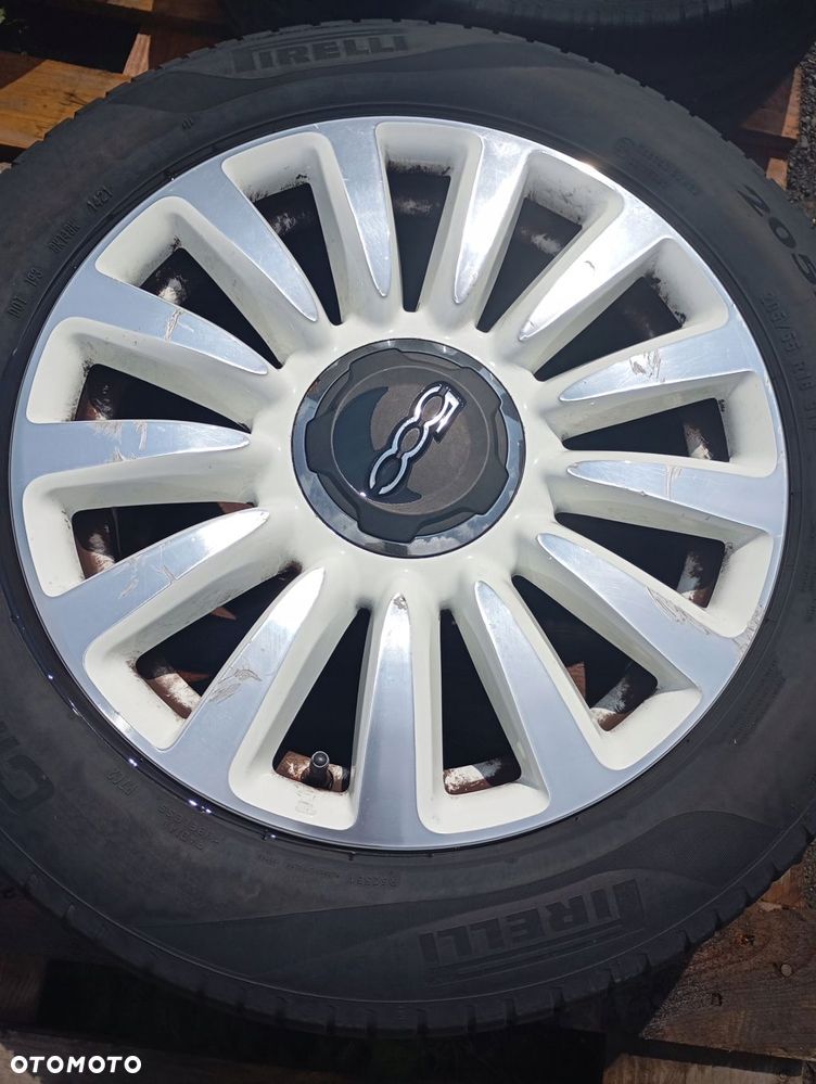 fiat 500 l felgi aluminiowe opony 6,5x16 et39 735522849 - 4