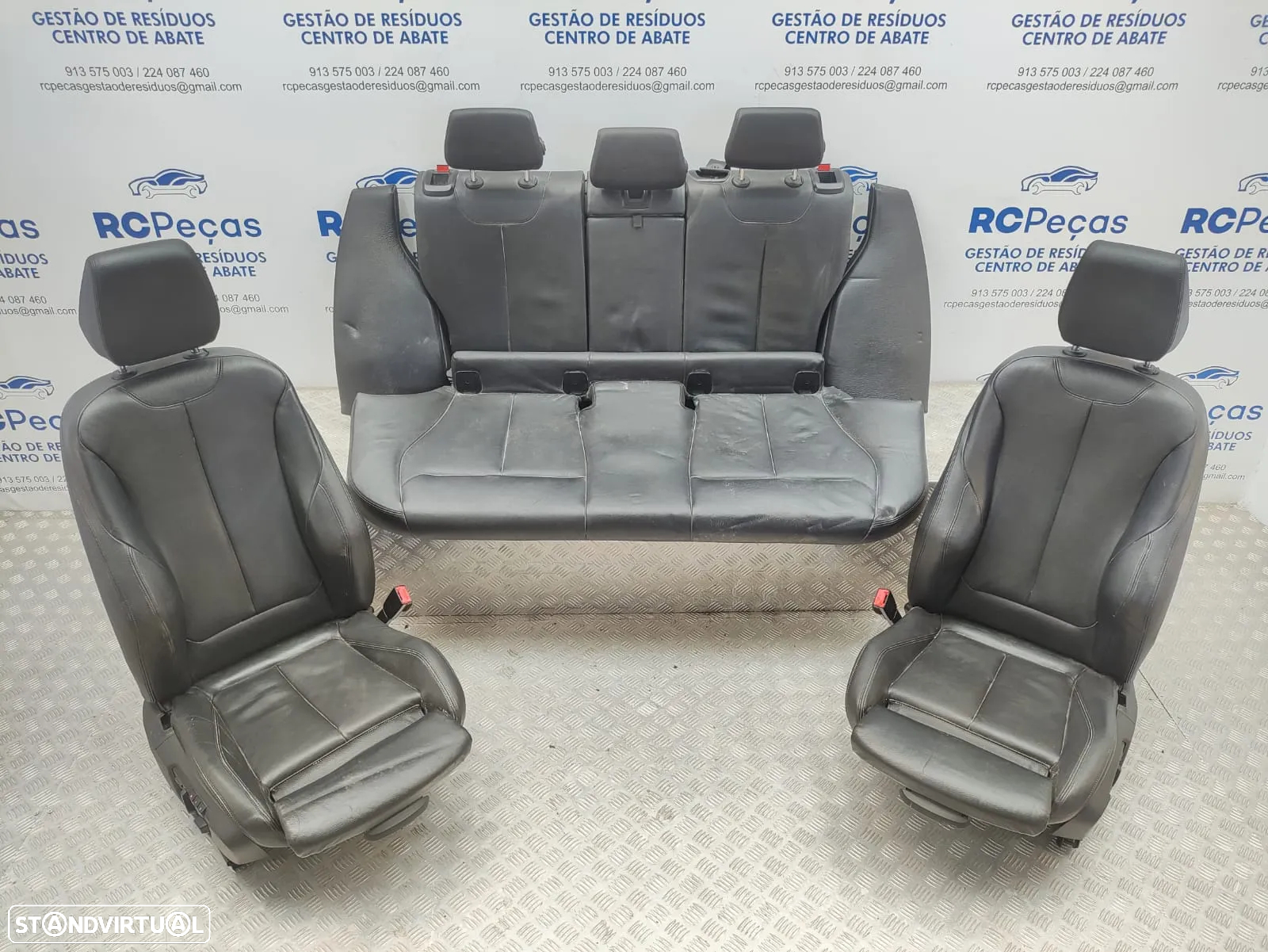 Conjunto Bancos em Pele BMW Serie 1 F20 Pack M - 13