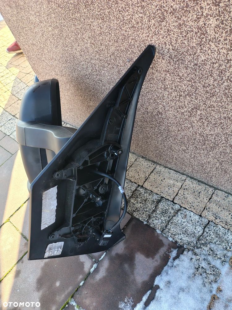 Lusterko Renault Master Opel Movano Długie 7pin prawe . Krótkie ramię lewe. - 2
