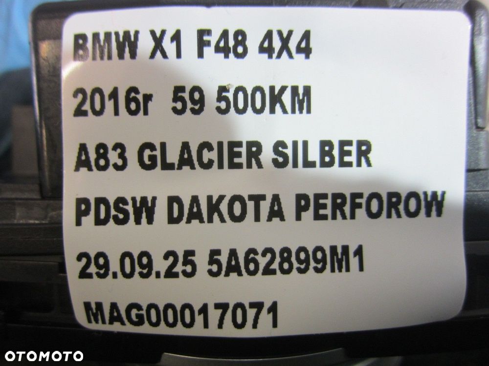 BMW X1 F48 F45 F46 KONTROLER IDRIVE PANEL POKRĘTŁO 65826820847 6829086 - 10