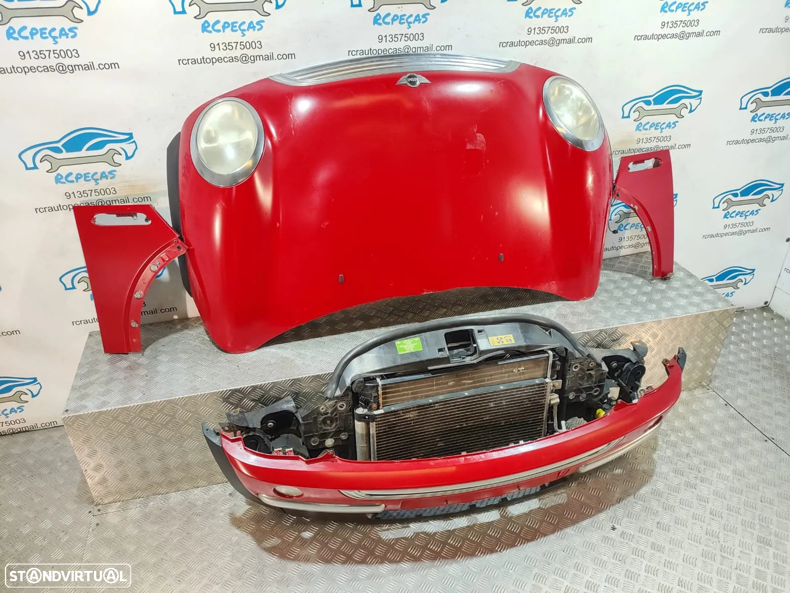 Frente Completa Mini Cooper R50 R53 R52 Cabrio - 12