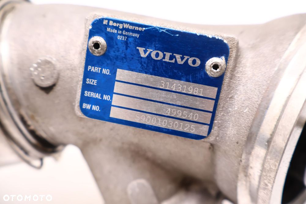 VOLVO XC60 II V60 II 2.0 D4 PRZEWÓD INTERCOOLERA ZAWÓR TURBINY 31431981 - 6