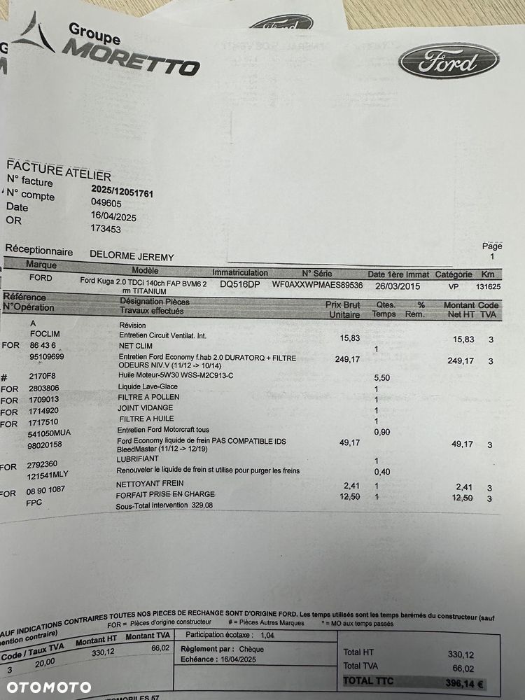 Ford Kuga 2.0 TDCi 2x4 Titanium - 36