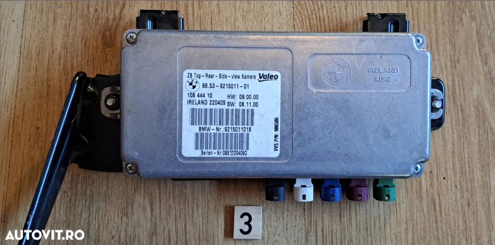 Modul camere 360 surround view bmw F30 F32 F07 F06 F01 F02 F03 F04 - 1