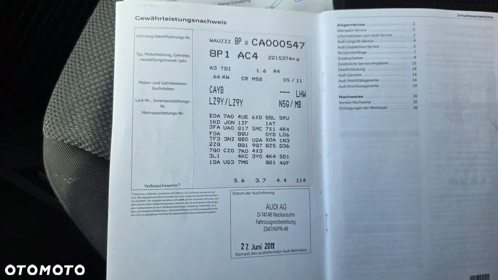 Audi A3 3-drzwiowe 1.6 TDI DPF Attraction - 39