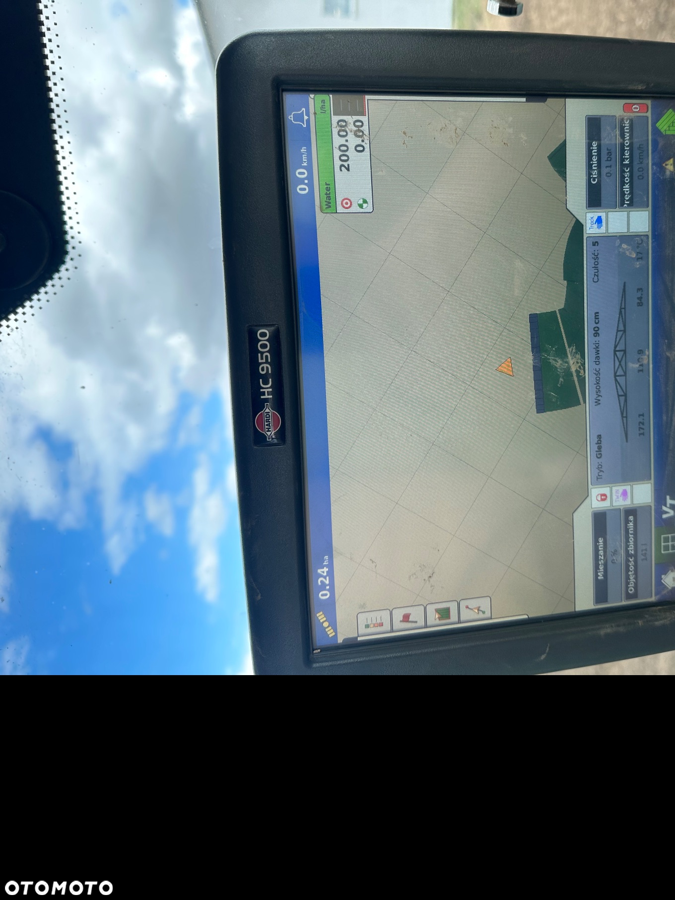Hardi Hardi Commander 4500 fartuch gps hc 9500 - 8