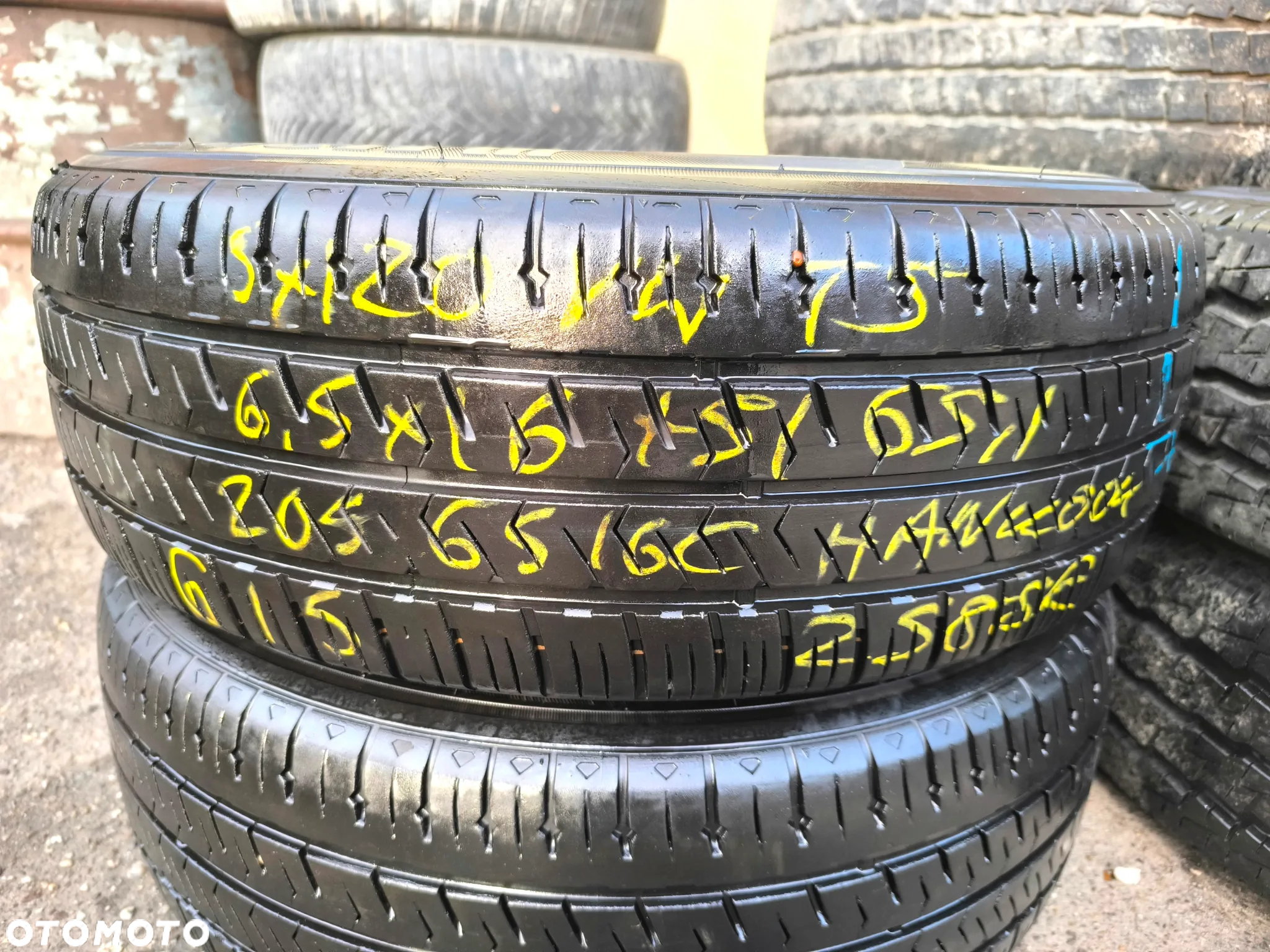 205/65R16C 16 C 107/105T OPONY Letnie Lato HANKOOK RADIAL RA28E NEXEN ROADIAN CT8 6mm Legnica ALU-RAD 21r. 205/65 - 8