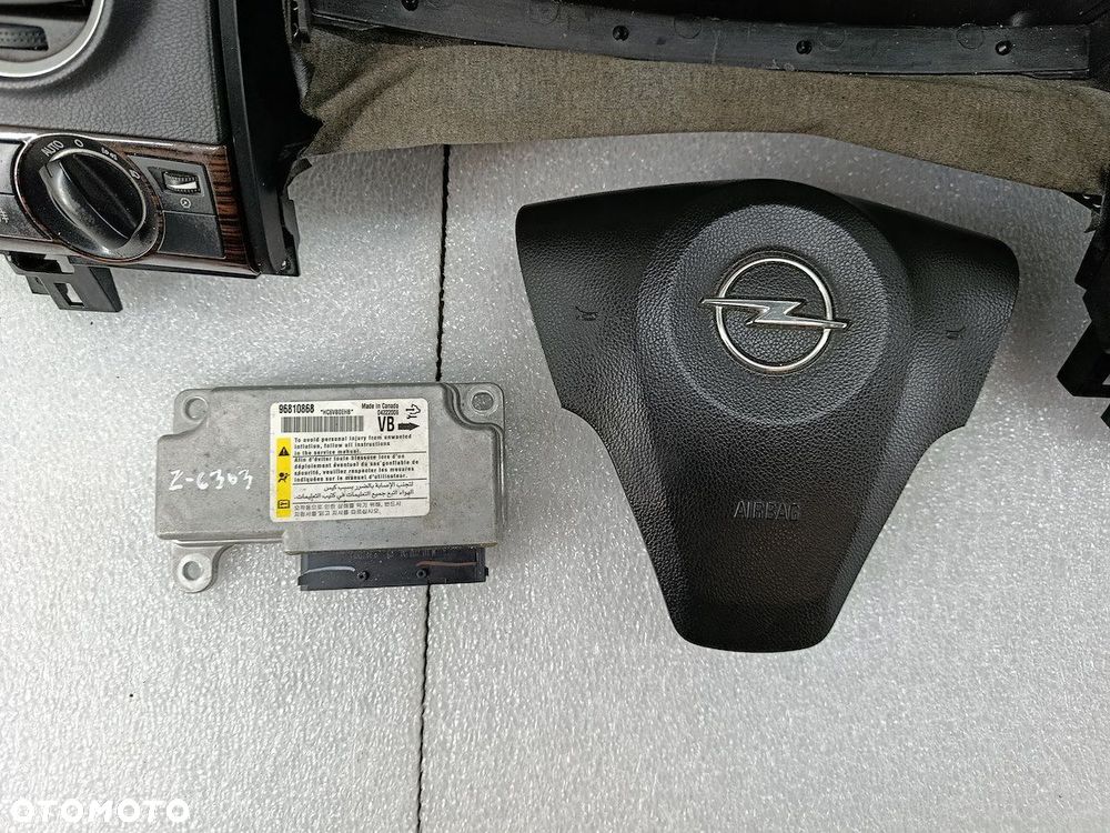 DESKA ROZDZIELCZA,KONSOLA PODUSZKI SENSOR PASY OPEL ANTARA - 2