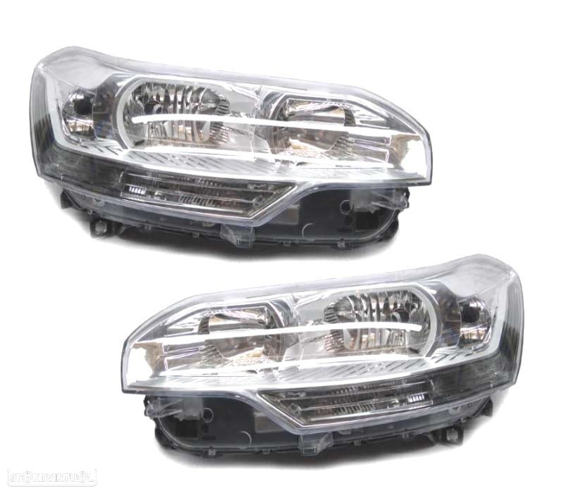 FARÓIS OPTICAS CITROEN C5 08-10 - 1