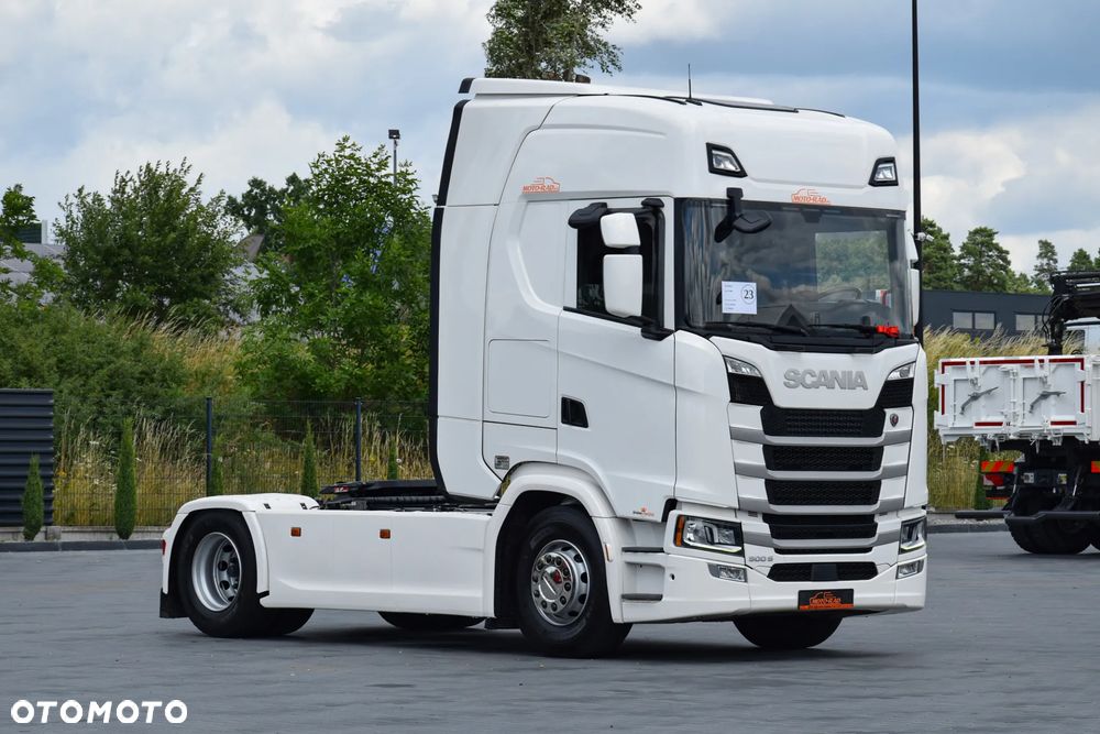 Scania 500S / FULL AIRMATIC / HYDRAULIKA / RETARDER / KLIMATYZACJA POSTOJOWA / ACC / KLIMA / 2 ZBIORNIKI PALIWA / FULL LEDY / FULL SPOILERY / SERWISOWANA / SPROWADZONA - 3