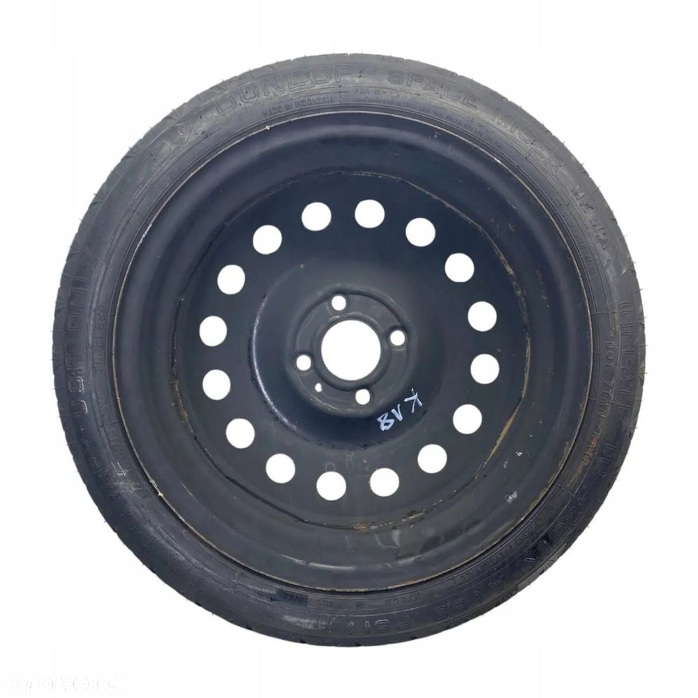 KOŁO DOJAZDOWE NISSAN TIIDA NV200 ALMERA N16 125/70R15 4X114,3 4J - 8