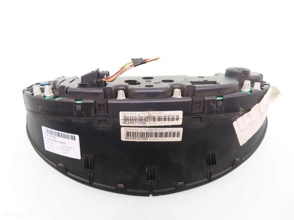 LICZNIK PEUGEOT 607 3.0 9649677280 - 5